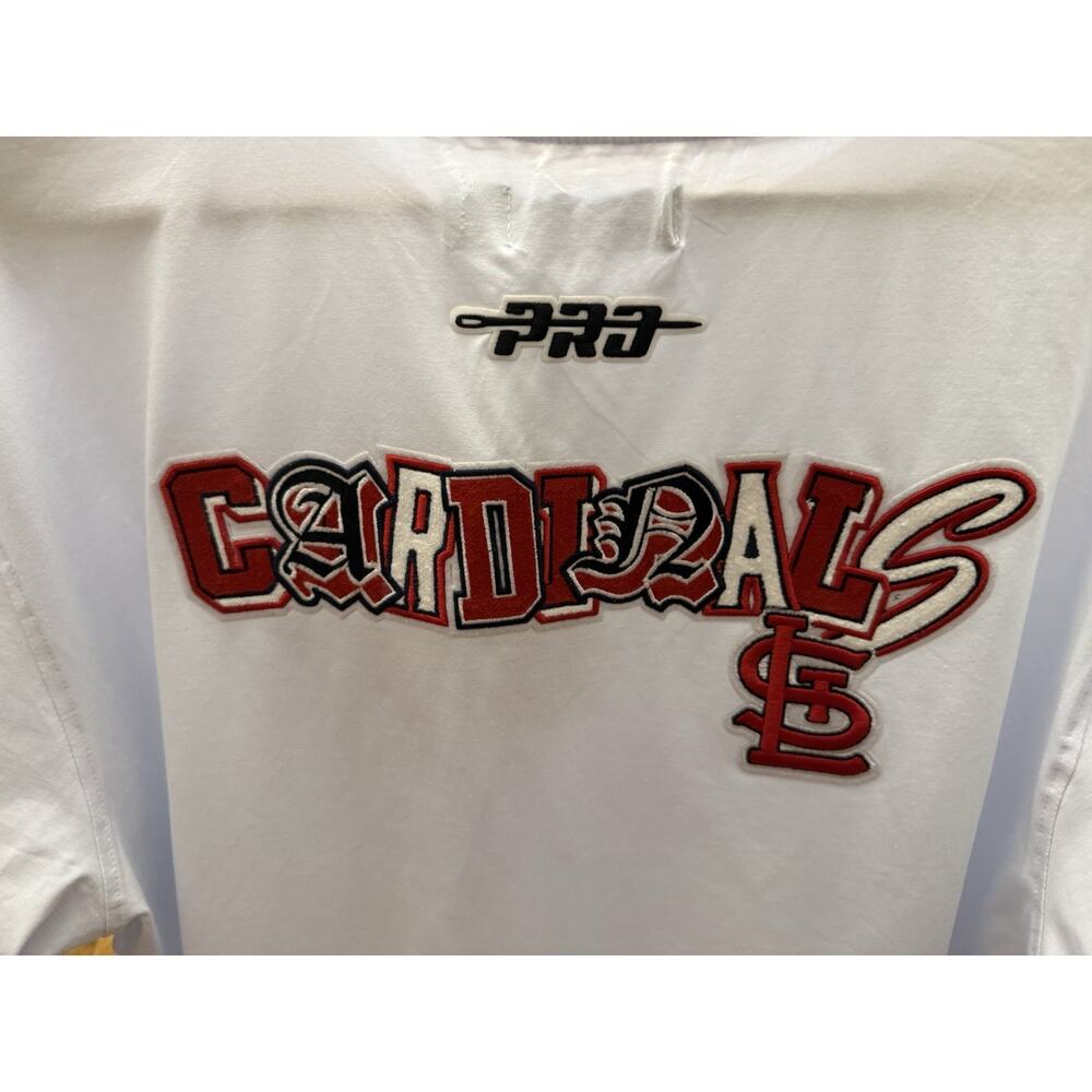 Pro Standard St. Louis Cardinals MLB White Shirt 2XL Baseball